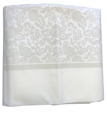 20 X Cream Table Cover Soft Thick Crepe Rectangle 215x140cm Restaurant Wholesale