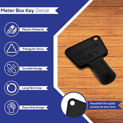 5 PZ ARMADIO Elettrico Chiave Acqua Contatore Chiave Radiatore Chiave Gas Per EUR 5,79 - PicClick IT