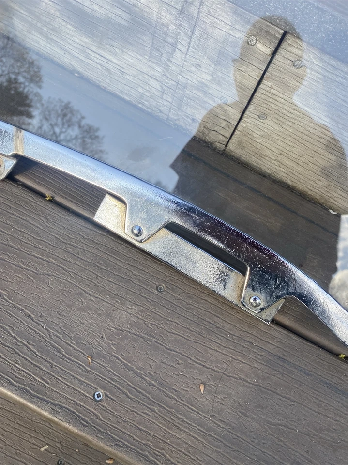 Chevy Belair Pontiac Star Chief 1955 56 57 cupé de 2 puertas cuarto trasero derecho vidrio Foto 3 de 4