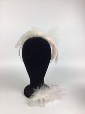 Flapper Style Feather Hairband and Comb Handmade
