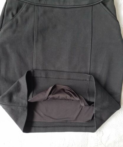 BODEN WG496 Damen A-Linien-Rock schwarz Baumwollmischung mit Taschen. Größe UK 12L, US 16L - Bild 7 von 12