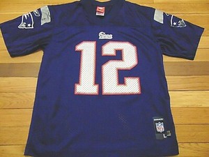 tom brady blue jersey