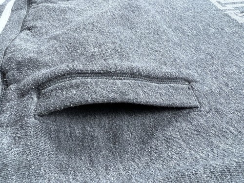 Victoria’s Secret PINK 1/4 Zip Gray Athletic Long Sleeve Top Sweatshirt Size XS - Picture 10 of 18