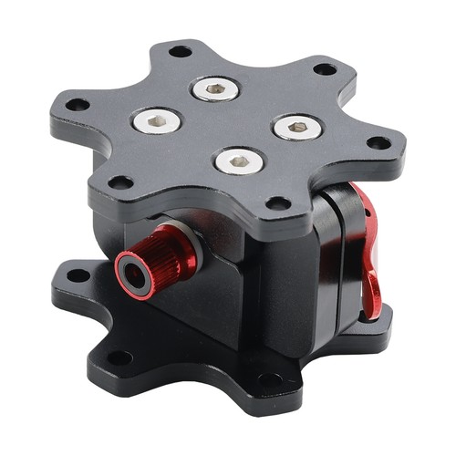 70mm Steering Wheel Quick Release Hub Adapter For Thrustmaster/Logitech Black F1 - Picture 2 of 15