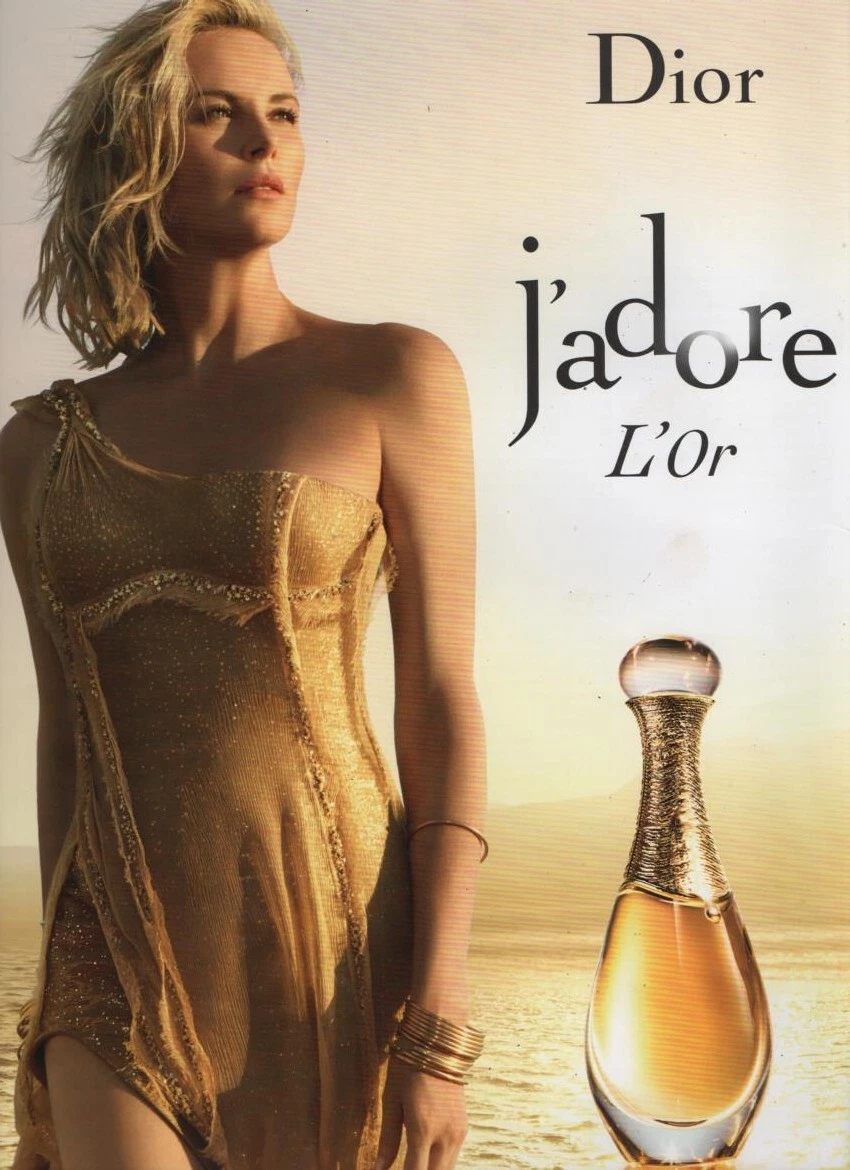 Publicité papier Parfum. Perfume ad. Dior J'Adore 2018 23x32 (papier glacé)