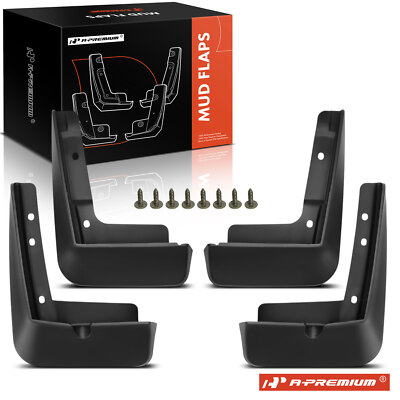 A-Premium 4x Front & Rear Mud Flaps Splash Guards Fender for Kia K5 2021-2025
