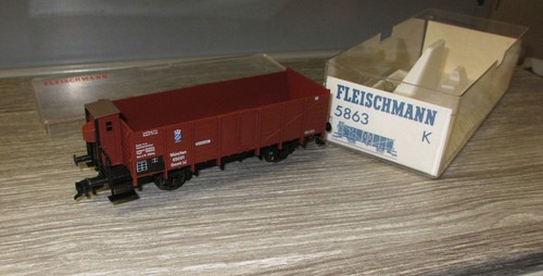 Fleischmann H0 5863, Hochbordwagen der K.Bay.Sts.B.,  unbespielt | Zustand: Gebraucht
