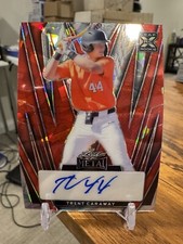 2024 Leaf Metal Baseball Trent Caraway Prospect RC Auto #/10 SSP🔥📈