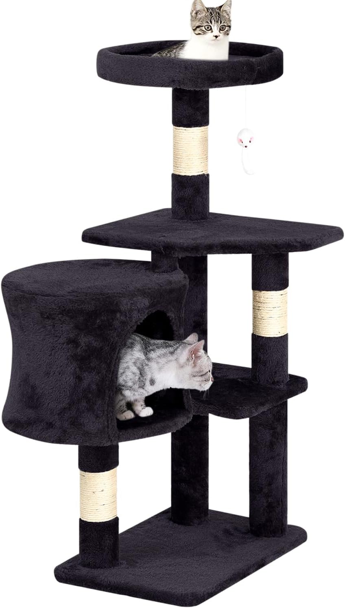 Cat Tree 36 Inch Tall Scratching Toy Activity Centre Cat Tower Cat