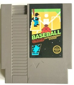 3 BASEBALL ORIGINAL VINTAGE NINTENDO NES GAME CARTRIDGES ~ BASES LOADED ~ R.B.I.