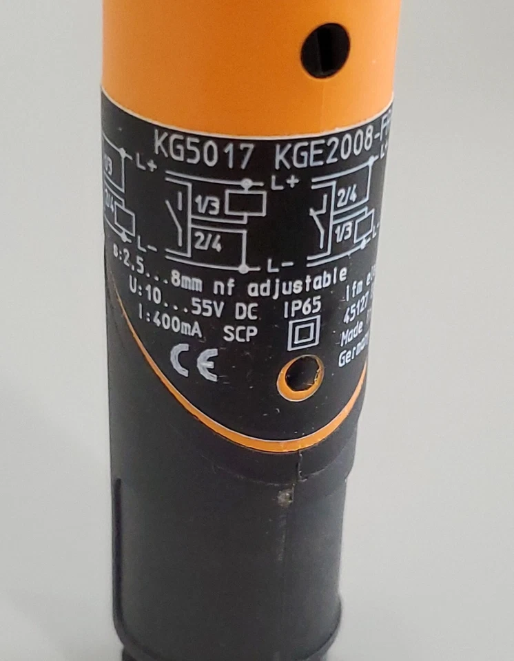 *NEW IN BOX* IFM Efector KG5017 Proximity Switch KGE2008-FRKG + Warranty! - Image 3 of 4