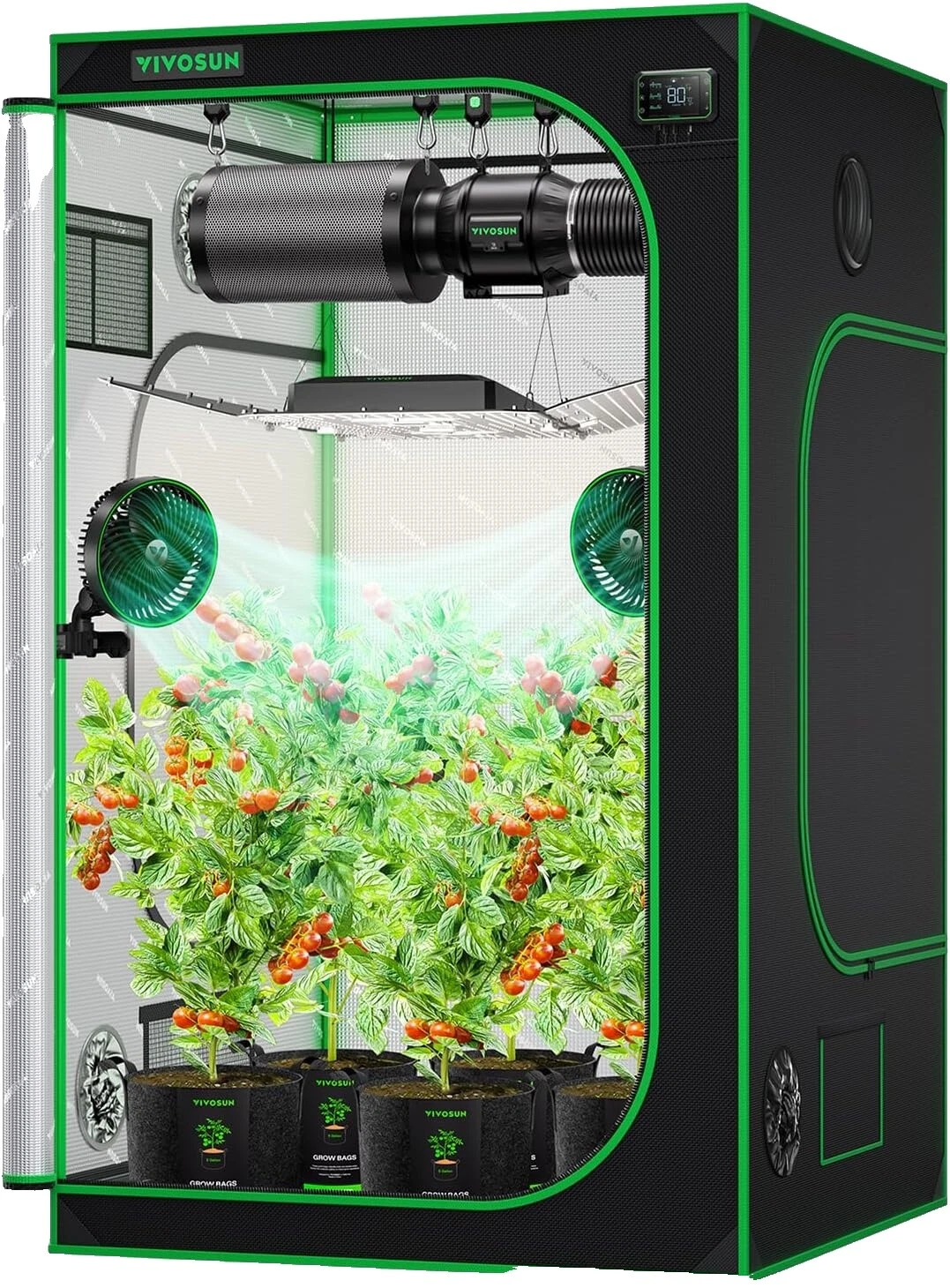 VIVOSUN Grow Tents, Dry Grow Tents for Hydroponics
