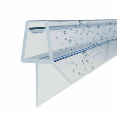 Duschkabinen-Dichtung Wasserabweiser Dichtungsprofile Typ C  5&6 8 10mm 50-120cm