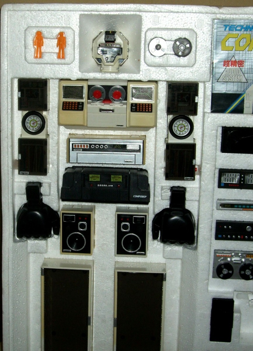 ponpokorin出品 Technorobo Compoboy Robo Figure Dolls Chogokin Transformer