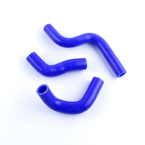 For Kawasaki KX85 KX100 2014 2015 2016 Blue Silicone Radiator Coolant