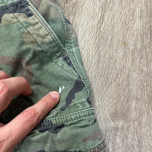GAP Men's Camo Cargo Pants 40x30 Slight Taper Woodland Military - Picture 9 of 10
