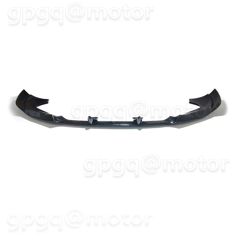 Divisor de labios de parachoques delantero negro brillante para Jeep Grand Cherokee SRT SRT8 2012-2016丨 Foto 2 de 4