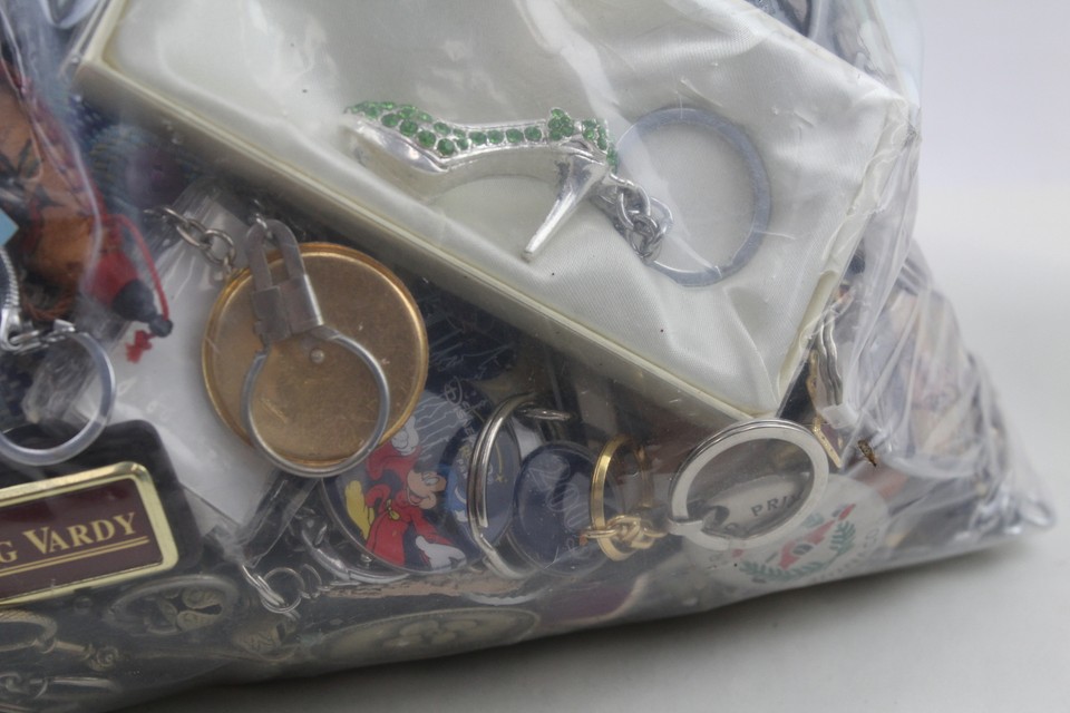 Job Lot Assorted & Unsorted Novelty Boxed Unboxed Key Rings Keyring eBay