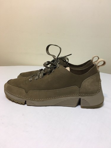 Clarks trigenic para mujer activo Bosque GRE Cuero Con Cordones Zapatos  Tenis Tamaño 7.5M | eBay