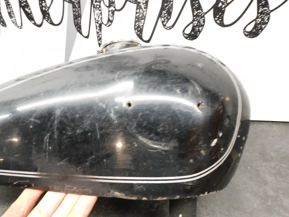 Tanque de gasolina incomparável AJS modelo 18 18CS 500 2365         - Imagem 2 de 4