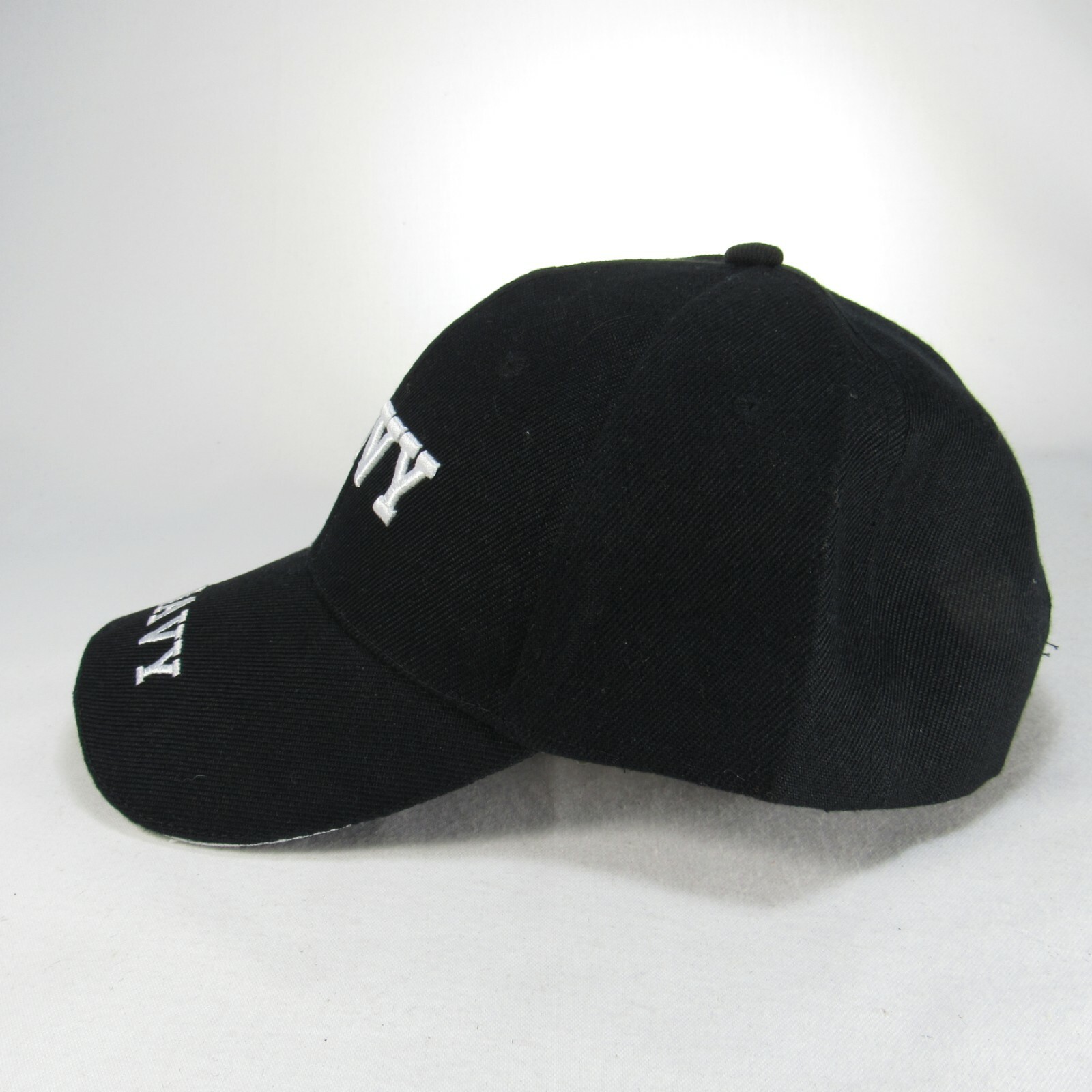 Baseball Cap NAVY Hook and Loop  Adjustable - image 3