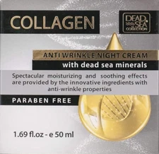 Dead Sea Collection Collagen Anti Wrinkle Night Cream (pack of 2)