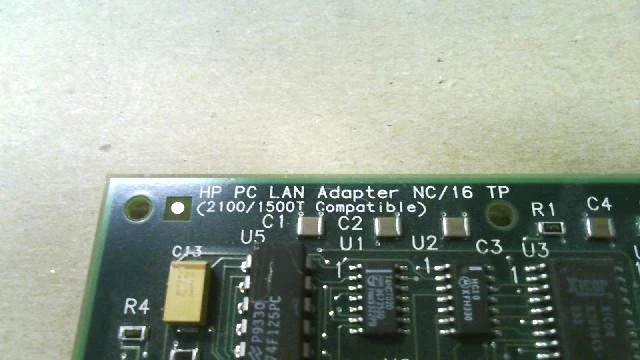 HP PC LAN ADAPTER NC/16 TP J2405-60001 - Image 2 of 4