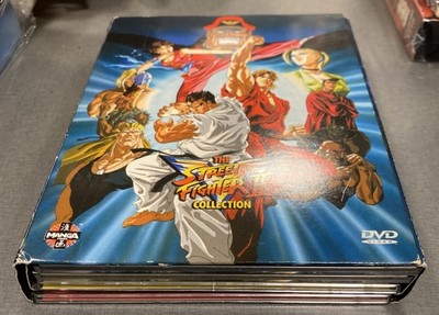 Street Fighter II V - The Collection (DVD, 2003, 4-Disc Set) for