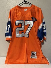 VTG Steve Atwater Jersey Mens 54 Mitchell and Ness 27 1994 NFL 75 Orange Broncos