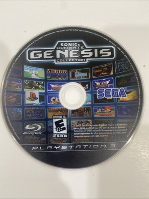 Sonic's Ultimate Genesis Collection (PlayStation 3 PS3) Disc Only Tested Working
