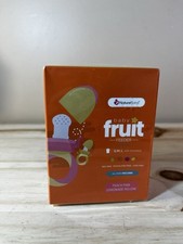 NatureBond Baby Fruit Feeder All Sizes BPA Free, Peach Pink Lemonade Yellow NEW