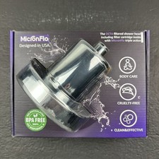 Rainley MicronFlo OCTA Filtered Shower Head w/ Filter Cartridge- Chrome