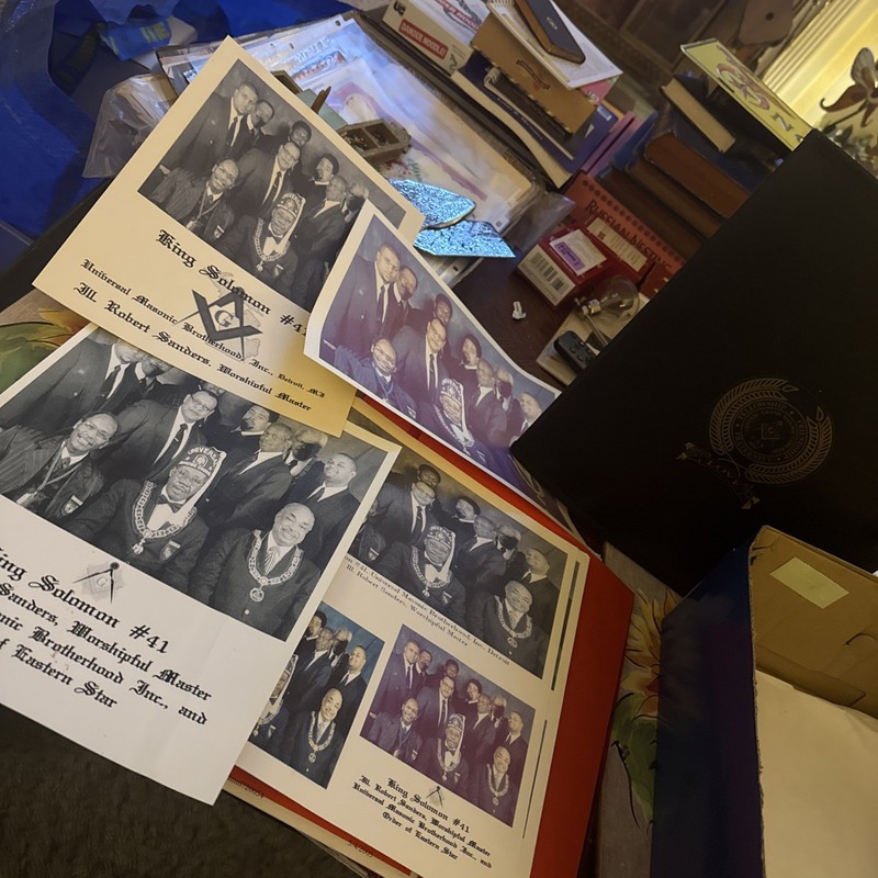 King Solomon #41 Masonic Brotherhood Photos And Fraternity Folder Eastern Star