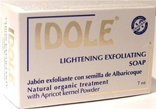 3 Pack - Idole Exfoliating Soap with Apricot Natural Organic Treatment 7oz /200g