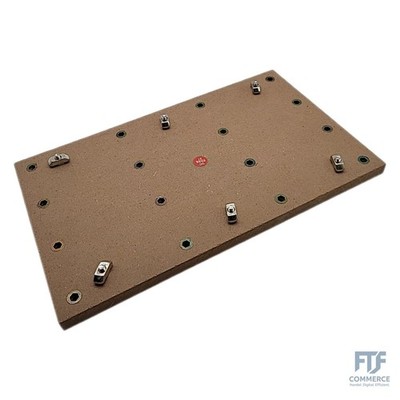 Genmitsu CNC MDF-Arbeitsoberfläche für 3018 CNC-Fräser, 30 x 18 x 1,2cm, M6-Löch
