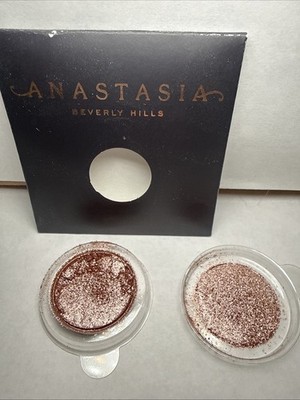 Anastasia Beverly Hills PINK CHAMPAGNE Eyeshadow Singles .06 oz BROKEN SEE PICS