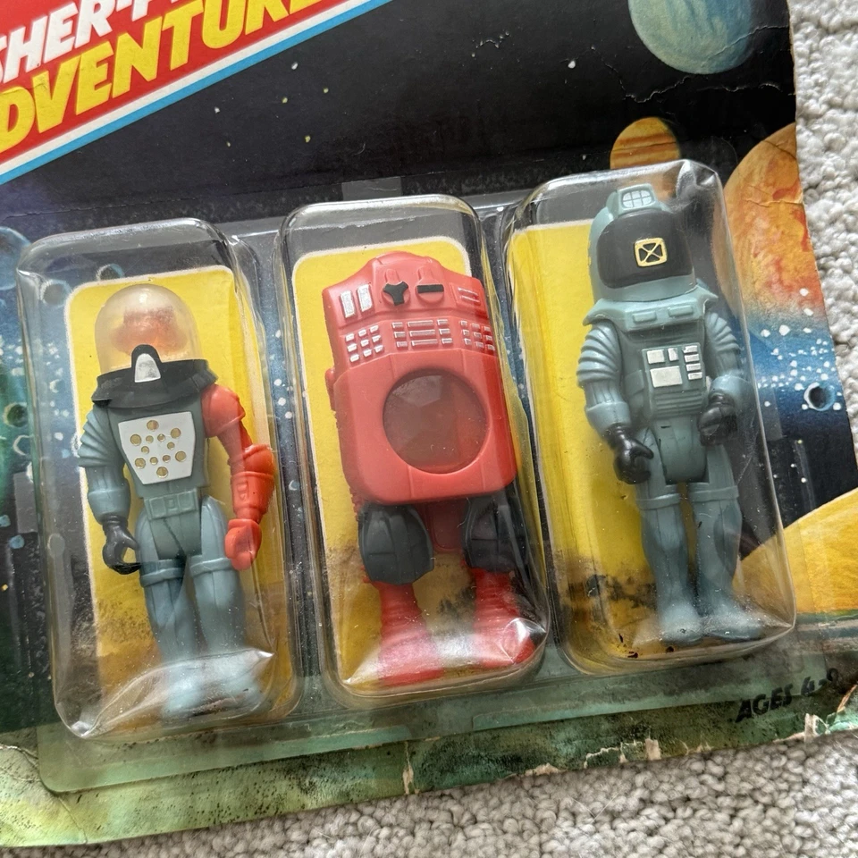 Brainoide Fisher-Price Adventure People #394 Opticon Alpha Pilot 1983 de colección ++ Foto 3 de 4