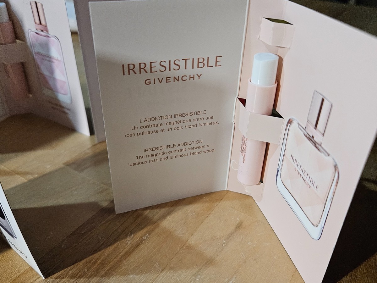 5PC Givenchy Perfume Collection Irresistible etc Sample Spray Set