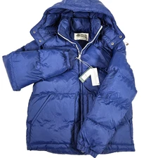 Alpine Design Jacket Men's Small Space Blue Puffer Full Zip Water Repellent New