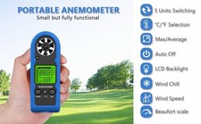 Portable Handheld Anemometer, GR-816B Mini Anemometer with 0.3-30 m/s