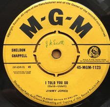 Jimmy Jones - I Told You So, 7