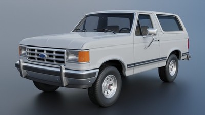 1:25 Scale 3D Printed 87 Ford Bronco kit
