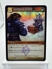 World of Warcraft TCG Foil Promo Scourgewar Junkboxes Needed