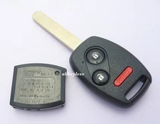 Reshelled OEM 2012-2013 HONDA CR-V keyless entry remote key fob MLBHLIK-1TA