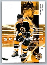 2002-03 Upper Deck SPx SPxcitement #78 Sergei Samsonov Boston Bruins