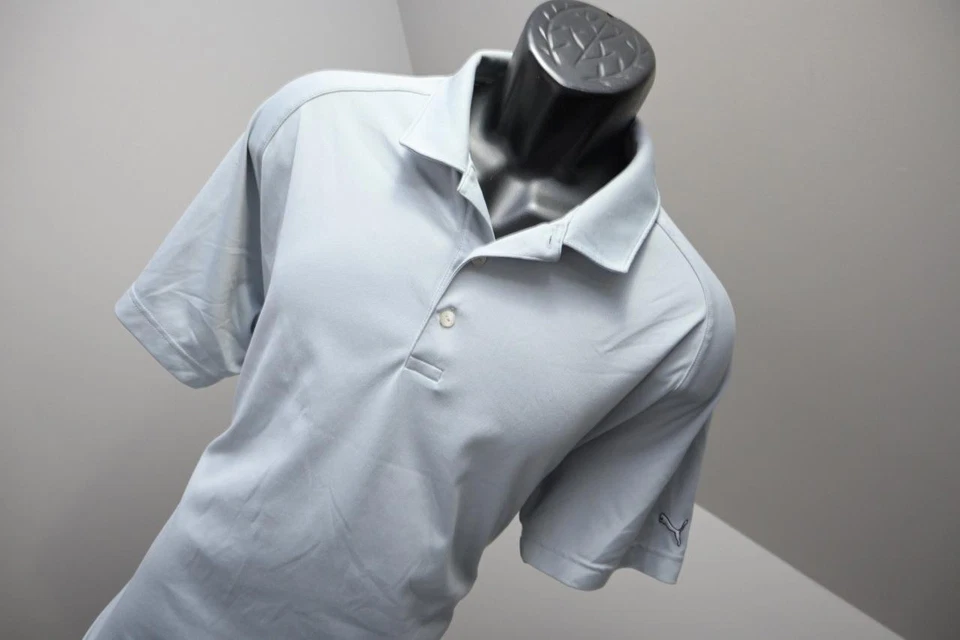 Polo de golf Puma DryCell gris manga corta elástico camisa de golf para hombre talla XL Foto 4 de 4