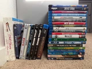 43 Blu Ray/4K/Steelbook Lot Star Wars 1 6 Harry Potter 1 8 JFK Robocop