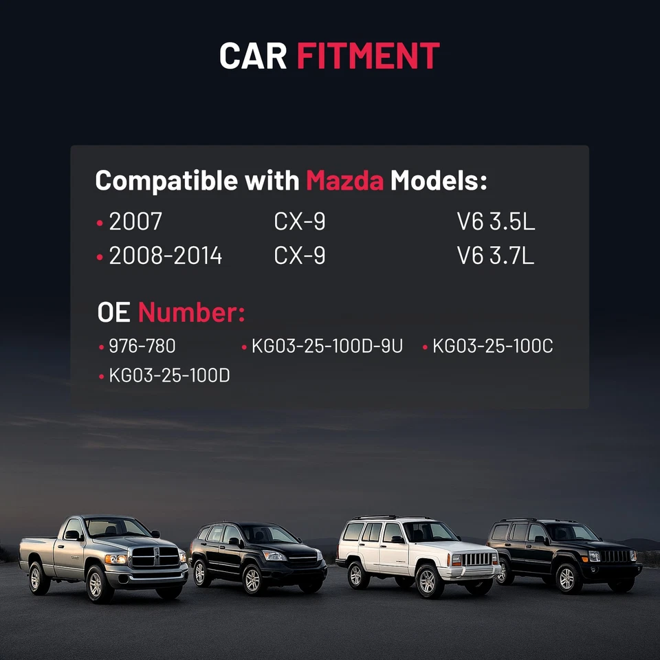 OEM Drive Shaft Assembly For Mazda CX-9 2007-2014 AWD Sport Utility Rear Side Foto 2 de 4