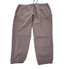 Members Mark Men's Moisture Wicking 4 Way UPF 30 Stretch Jogger Brown XXL