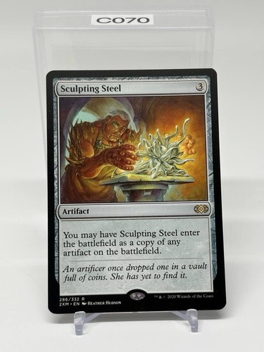 Sculpting Steel 2XM 286 Rare Double Masters Magic The Gathering MTG